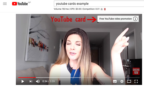 Free YouTube video promotion -YouTube card image