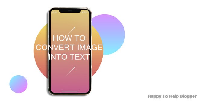 How to convert image into text featured image